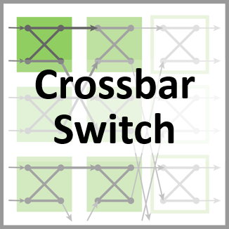 Crossbar switch icon