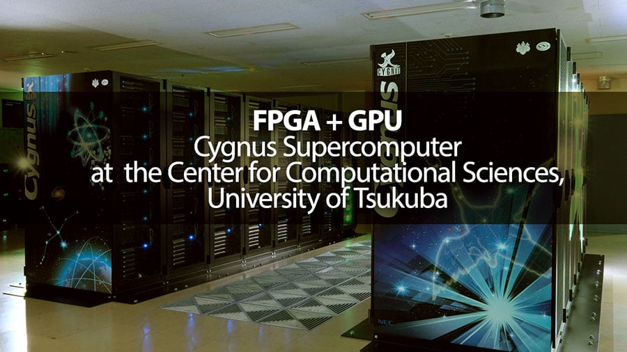 Cygnus supercomputer room