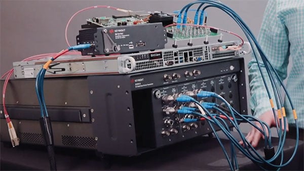 Keysight OPEN RAN video thumbnail