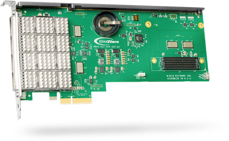 XUP-P3R PCIe SEP card