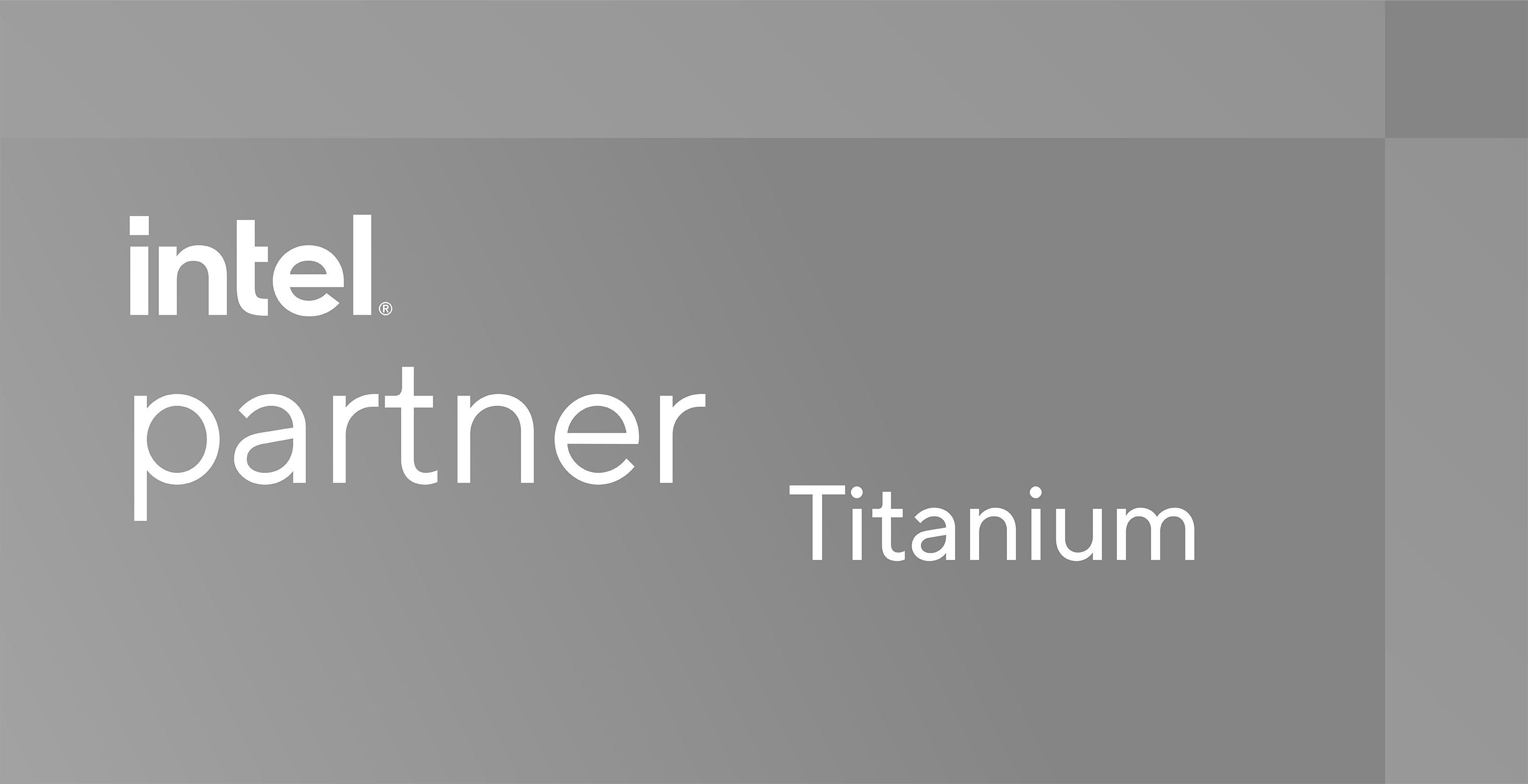 Intel Titanium partner badge